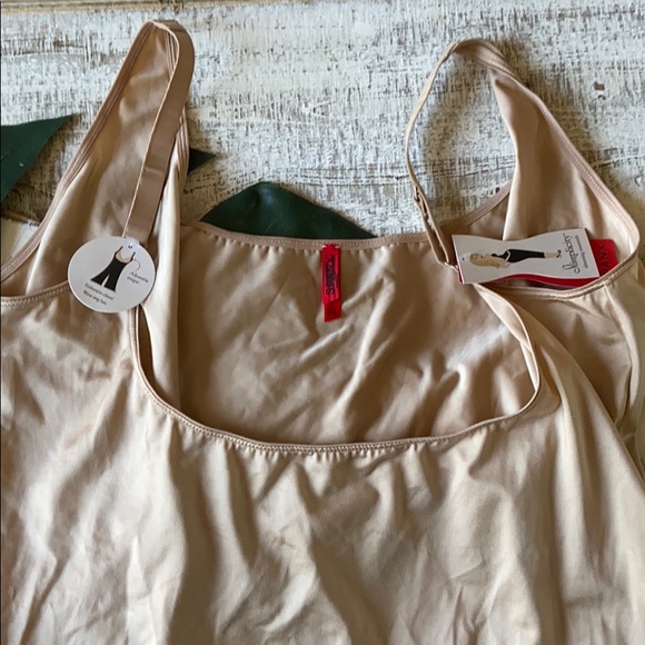 Spanx open bust suit $88 NWT black nude XL 3X - Picture 8 of 8